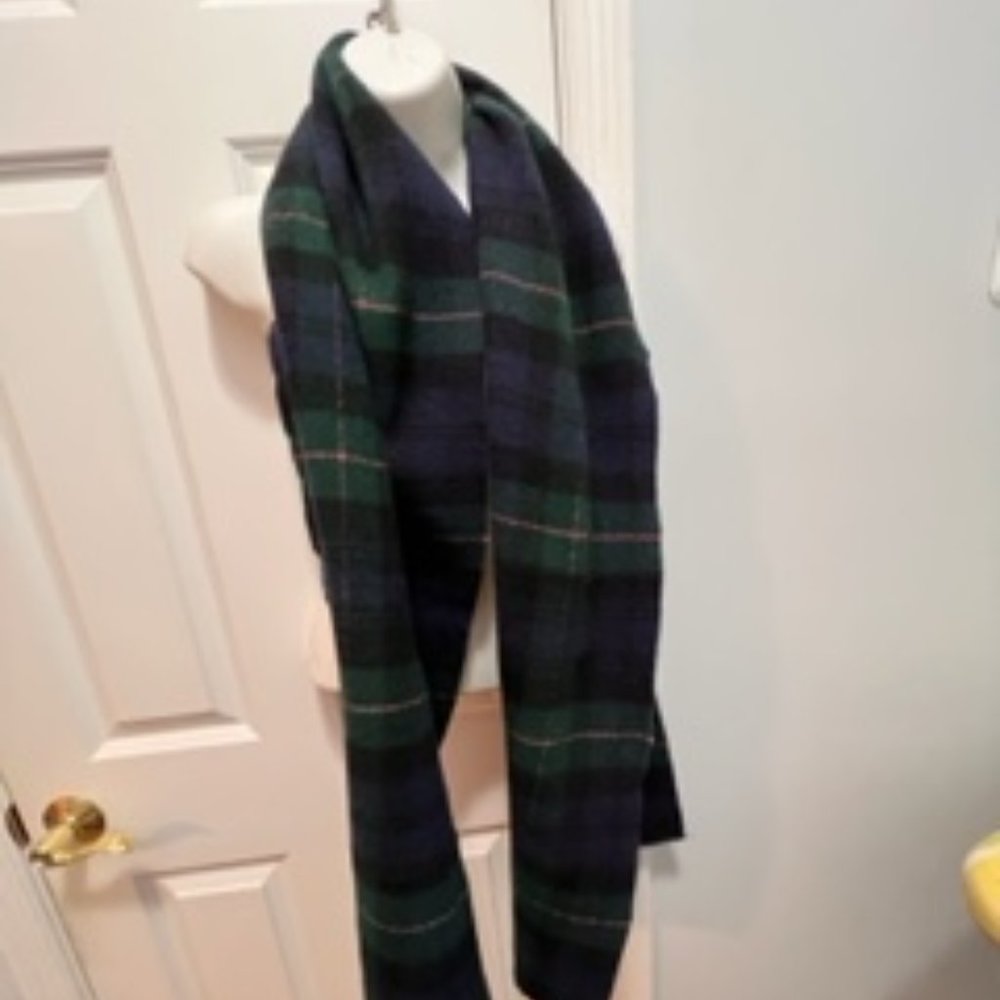 J.crew plaid scarf
